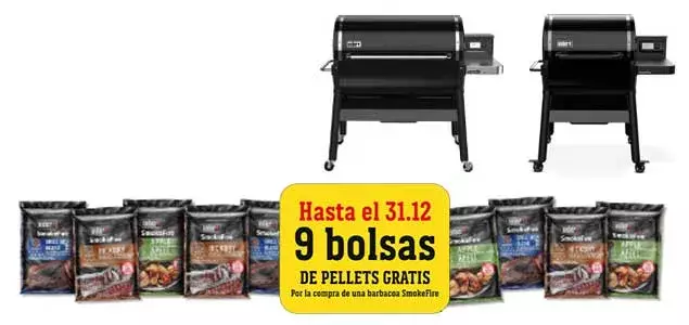 ofertas Pellets Weber 2022