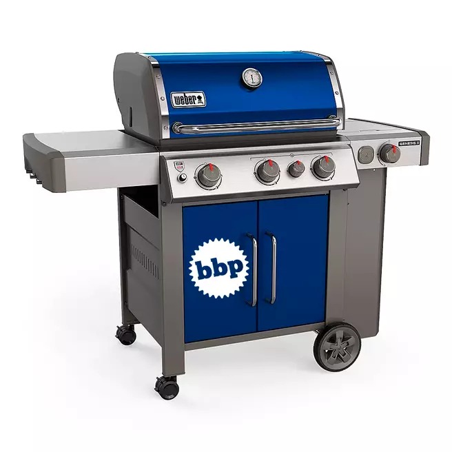 Barbacoa Weber de gas Genesis II EP-335 OCEAN BLUE – Blue