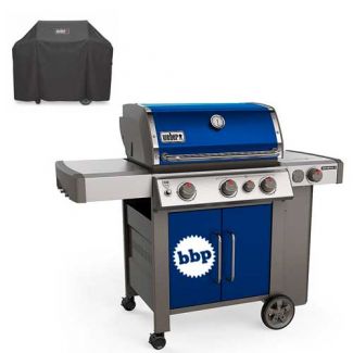 BARBACOA WEBER DE GAS GENESIS II EP-335 OCEAN BLUE