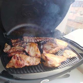 barbacoa weber gas q 2000 negra