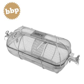 cesta asador giratorio