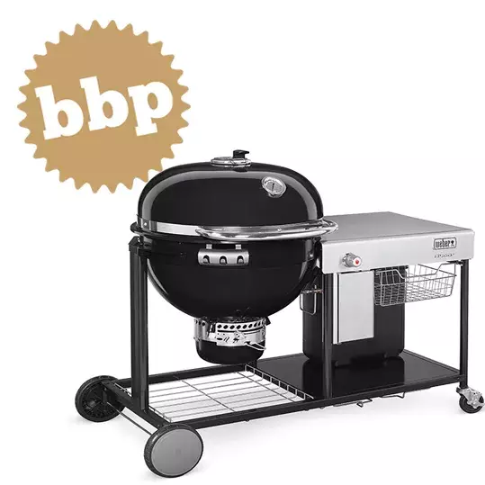 Barbacoa de carbón Weber Summit Charcoal Grilling Center Black