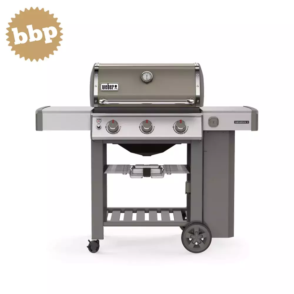 barbacoa weber gas genesis II E-310 gris