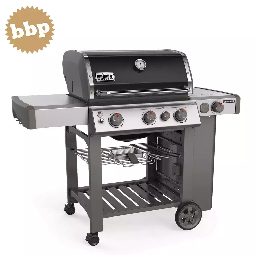 barbacoa weber gas Genesis II E-330 NEGRA