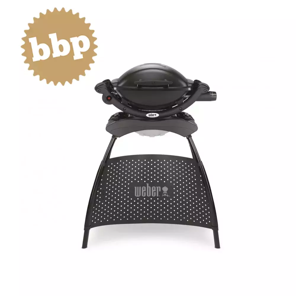 BARBACOA WEBER Q 1000 NEGRA STAND