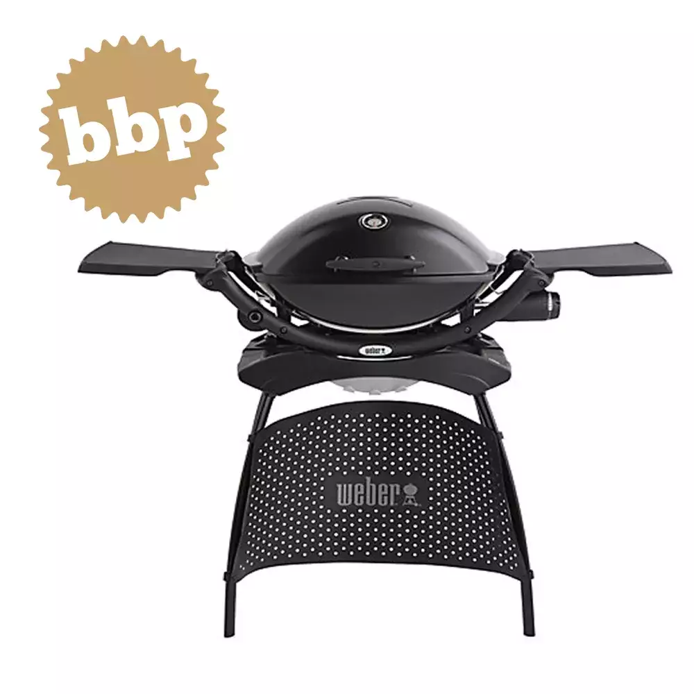 barbacoa weber q 2200 negra stand
