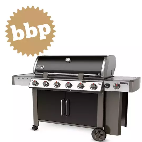 barbacoa weber gas genesis II LX E-640 NEGRA
