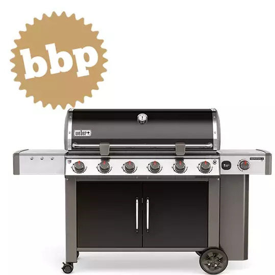 barbacoa weber gas genesis II LX E-640 NEGRA
