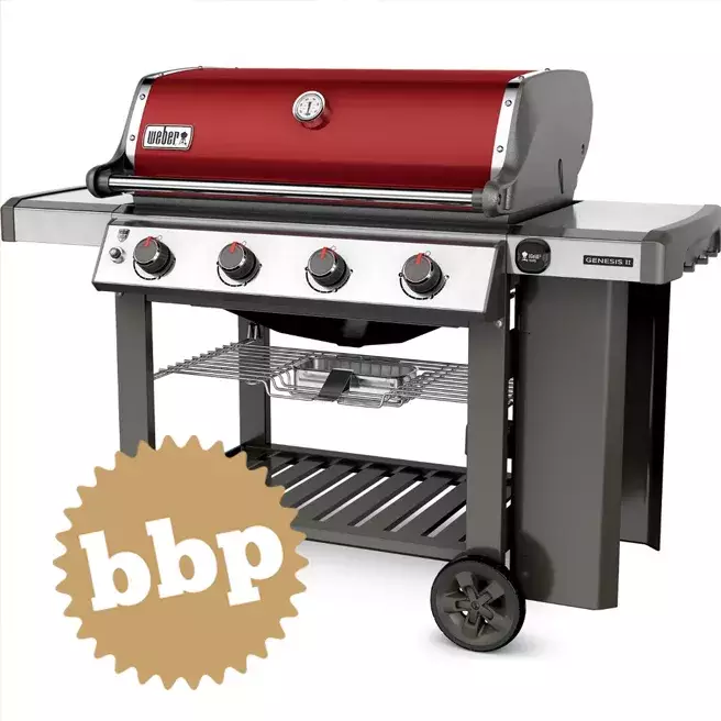 BARBACOA WEBER GAS GENESIS II E-410 ROJA